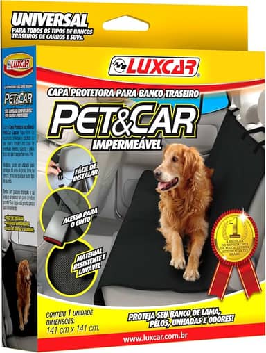Luxcar Capa Protetora Banco Traseiro Pet&Car – Universal