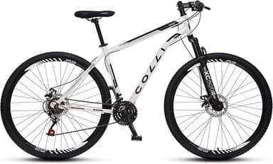 Colli Bike, Bicicleta Athena Aro 29 Freios a Disco Dianteiro e Traseiro, 36 Raias, 21 Marchas, Suspensão Dianteira