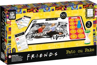 Nig Brinquedos Jogo Fato ou Fake Friends 360 Perguntas
