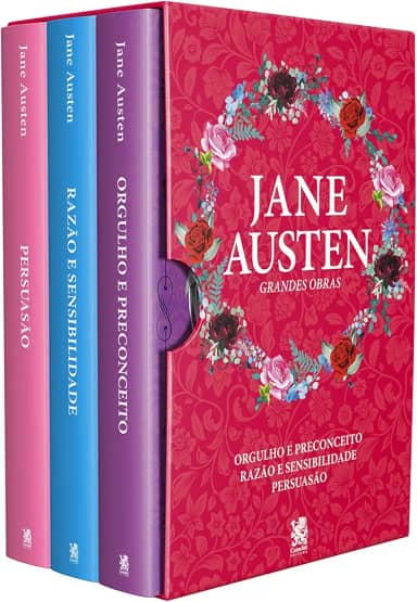 Grandes Obras de Jane Austen - Box com 3 Livros