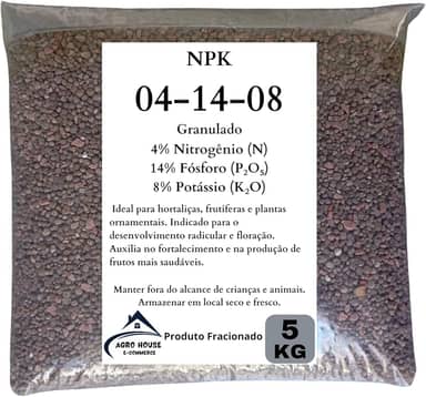 Heringer Fertilizante NPK 04.14.08 Pacote 5kg