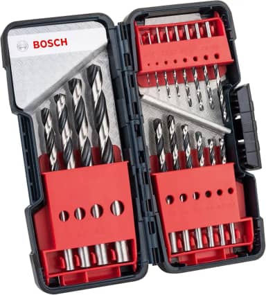 Bosch JogoBroca Metal HSS-PointTeQ ToughBox 1-10mm 18 peças