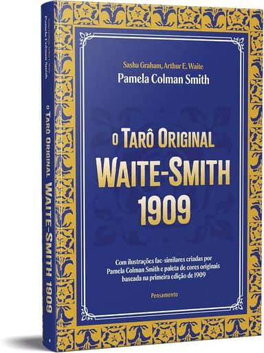 O Tarô Original Waite-Smith 1909 - Caixa com Livro + 78 Cartas