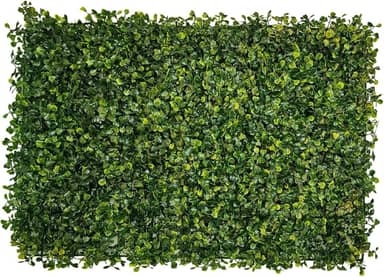 Placa de Buchinho Artificial Folhagem Cheia Premium 60x40cm Planta Decoração