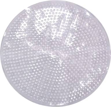 TAPETE DE BOX AQUA REDONDO 50X50CM INCOLOR 5050