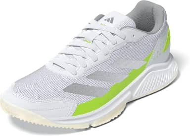Tênis masculino Courtquick Padel, Branco/Branco/Aurora Ivy, 4