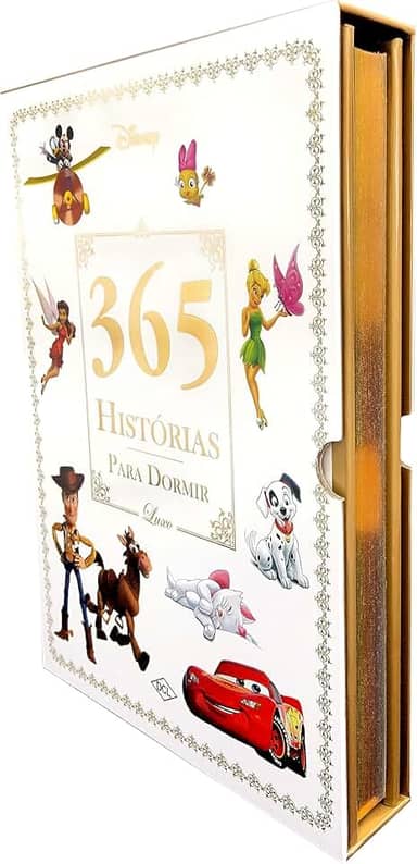 Disney - 365 histórias para dormir - Ouro - Kit: DISNEY - 365 HISTORIAS PARA DORMIR - OURO - KIT