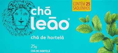 Leão Chá De Hortelã Fuze Com 25 Saquinhos
