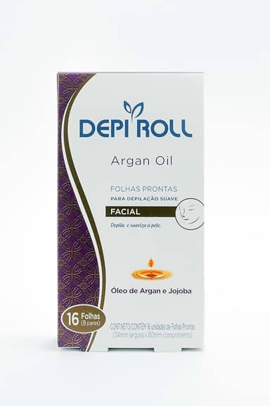 Depiroll Folhas Depilação Fac Pronta Argan Oil