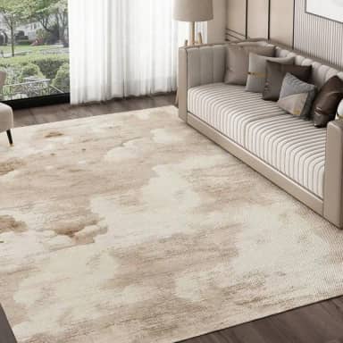 Tapete Sala, Tapete Quarto 2,00m x 1,40m, Antiderrapante, Estilo Minimalista, Fácil de Limpar Lavável, Adequado para Quartos, Salas de Estar, Corredores e Áreas Externas