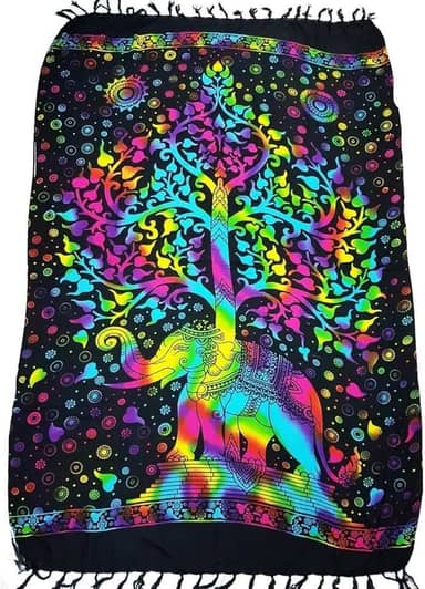 Canga De Praia Elefante Arvore da Vida