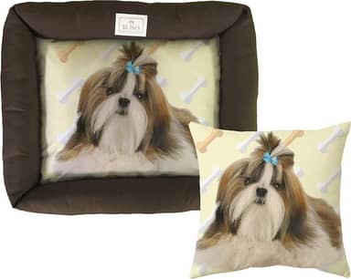 SS Pets Cama E Almofada Shih Tzu Pet Para Cães Para Cães