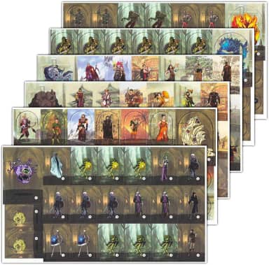 Kit 126 Personagens Para Rpg Tokens Mini Modelo 1