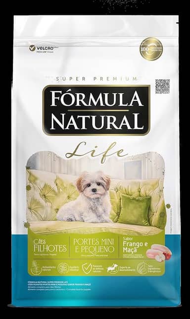 Fórmula Natural Ração Para Cães Filhotes De Raças Pequenas 2 5Kg