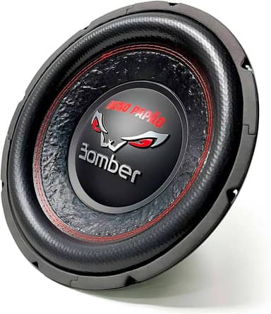 BOMBER SUBWOOFER SWBP 12" 600W - 4 OHMS, preto