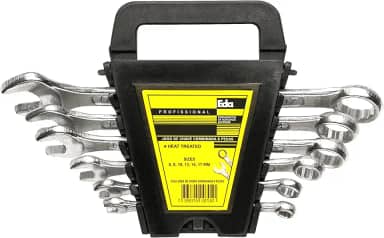 EDA Chaves Combinadas 6 Peças Eda Preto