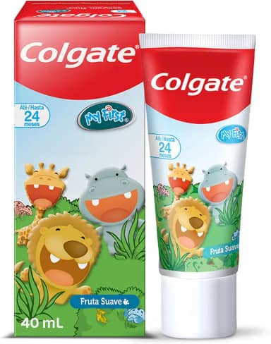 Colgate Creme Dental Infantil Baby Primeiros Dentinhos sem flúor 50g