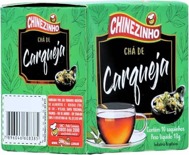 Chinezinho Chá De Carqueja Para Infusão 13 Gramas Com 10 Saquinhos