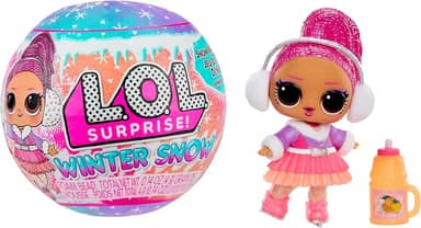 L.O.L. Surprise! Winter Snow Tot - 1 boneca colecionável com uma surpresa de neve, 8 bonecas para colecionar, inclui modas e acessórios de gelados, para crianças +4 anos