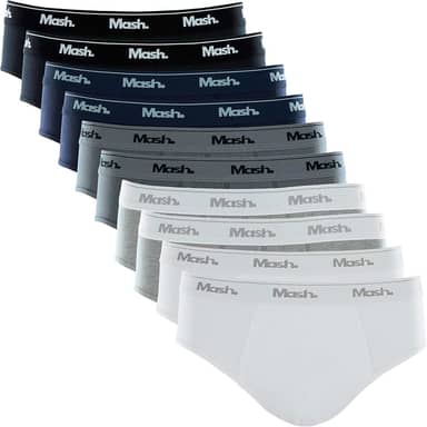 Kit 10 Cuecas Slip MashMasculino