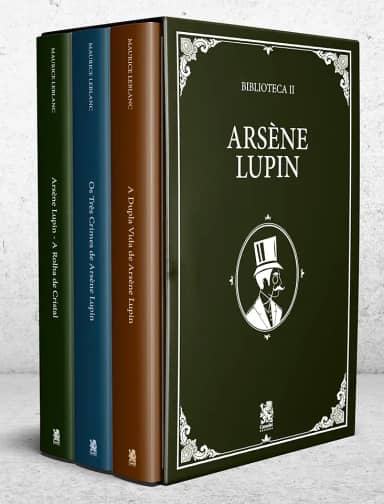 Biblioteca Arsène Lupin Volume 02 - Box com 3 Livros