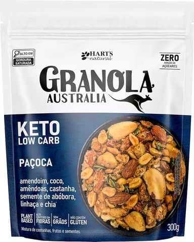 Granola Harts Keto Australia Paçoca 300gr