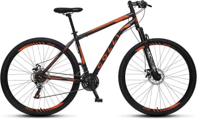 Colli Bike, Bicicleta Athena Aro 29 Freios a Disco Dianteiro e Traseiro, 36 Raias, 21 Marchas, Suspensão Dianteira