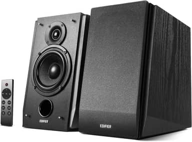 MONITOR DE ÁUDIO 70W RMS COM SAÍDA PARA SUBWOOFER EDIFIER R1855DB - PRETO
