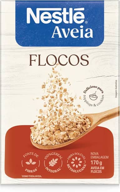 Aveia em Flocos Nestlé Caixa 170g