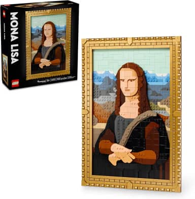 LEGO Art Mona Lisa; Conjunto de Construção de Pintura para Adultos 31213