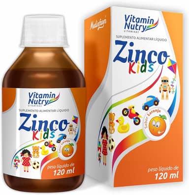 Zinco Kids Suplemento Alimentar de Zinco Líquido 120ml