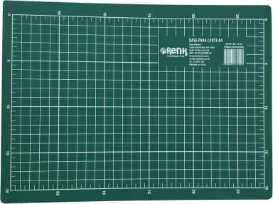 Base Para Corte A4 21x30cm Verde, Kit, 527449, Verde