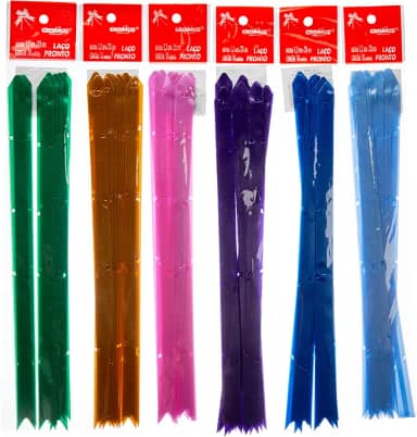 Laco Pronto 12 mmx24 cm. Liso Sortidos - Caixa com 200 Cromus Multicor