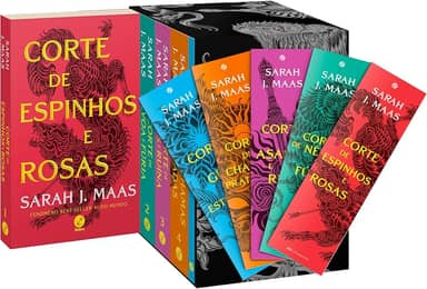 Box Corte de espinhos e rosas (Novas capas) - Acompanha marcadores