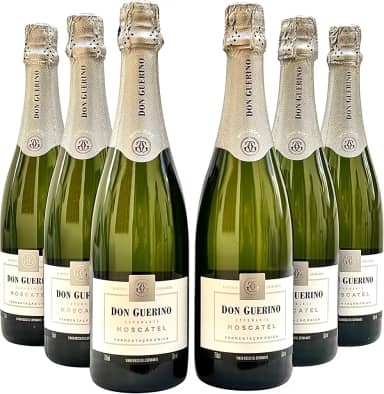 Espumante Don Guerino Brut Branco Moscatel | Kit Com 6 Garrafas | Oferta