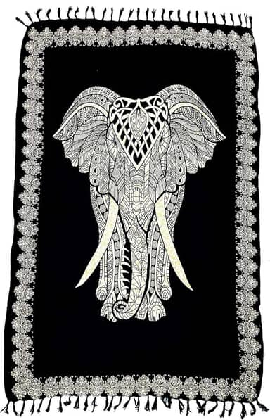 Canga De Praia Indiana Elefante Várias Modelos e Cores Confira