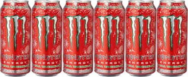 Pack de MONSTER ULTRA WATERMELON LT 473ML 6 unidades