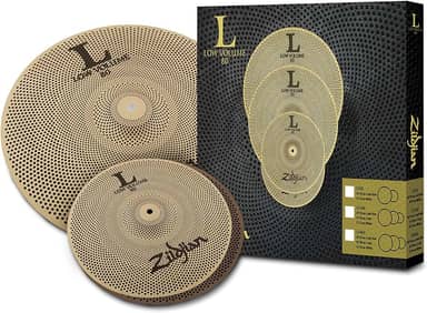 Avedis Zildjian Company Pacote de pratos de baixo volume L80 - LV38