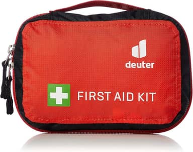 Deuter, Estojo de Primeiros Socorros First Aid Kit, Ideal Para Aventuras, Não Acompanha Medicamentos, Vermelho.