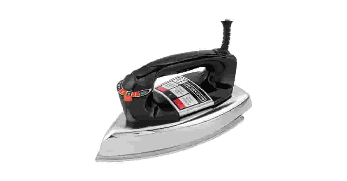 Melhores Ferros Blackdecker: Seco ou Vapor?