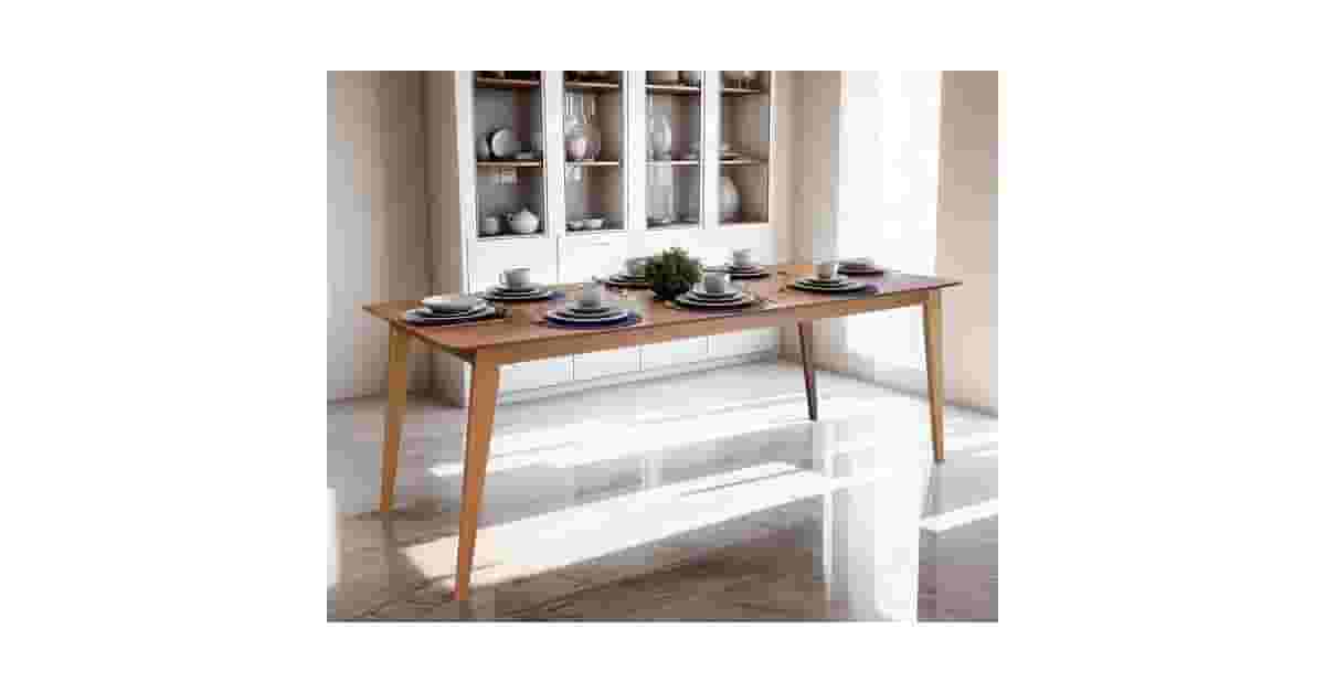 Melhores Mesas de Jantar Quadradas para 8 Pessoas: 4 Kits Completos