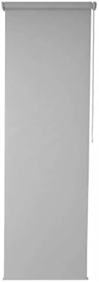 Persiana Rolo Translúcida Cinza 80 (L) x 260 (A) cm Cortina Sunscreen Solar 0,80 X 2,60