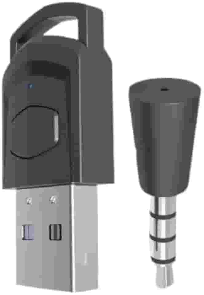 Adaptador de fone de ouvido sem fio, receptor para PS5, PS4 Game Console, PC Headset, Bluetooth 5.0.