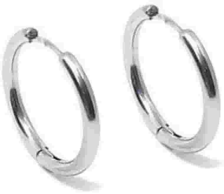 Brinco Masculino Feminino Argola Aço Inox Antialérgico18mm PAR