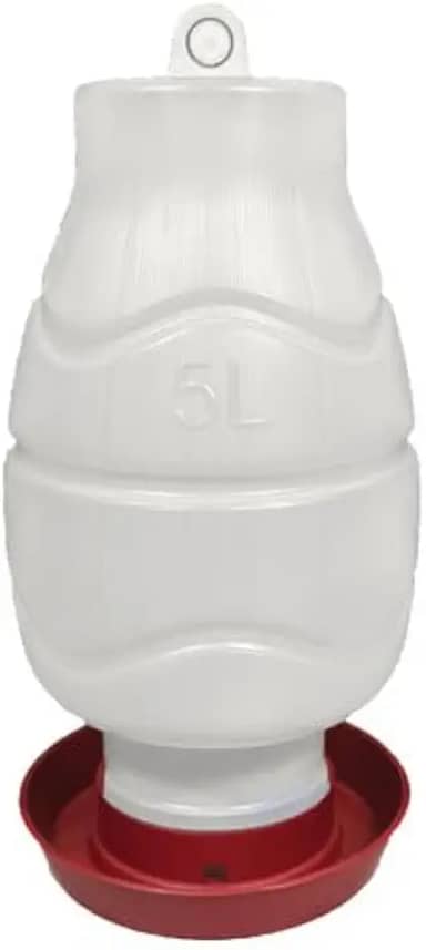 Bebedouro Para Aves 5l Com Rosca