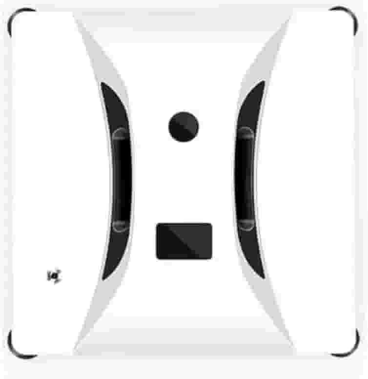 Robo Limpa Vidros Automático Janela Espelho Controle Remoto Branco