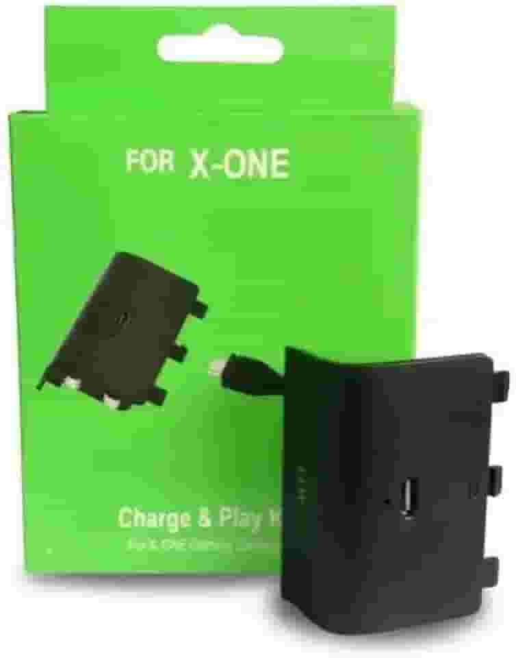 Bateria Recarregável E Cabo Usb Para Controle Xbox One + Carregador Base