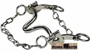 Freio Inox Para Cavalo Agua Choca Leve Livre De Ferrugem