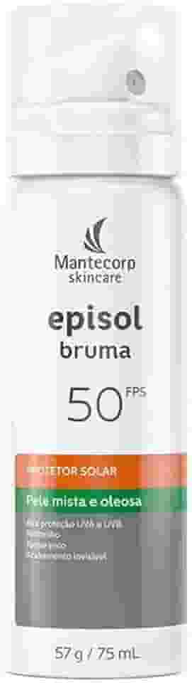 Mantecorp - Protetor Solar Episol Intense Spray Bruma FPS 50 - Alta Proteção UVA e UVB, Resistente à Água e Suor - 75ml