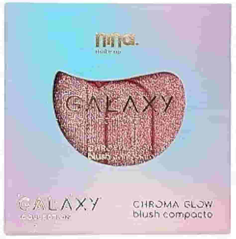 Nina Makeup Blush Galaxy Chroma Mercurio, Blush em Pó